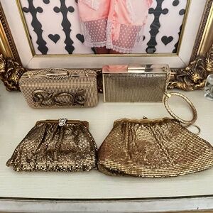 Lot of 4 Whiting & Davies Purses